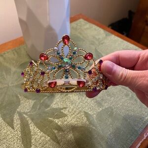 Claire’s Girl’s  Gold and Multicolor Tiara